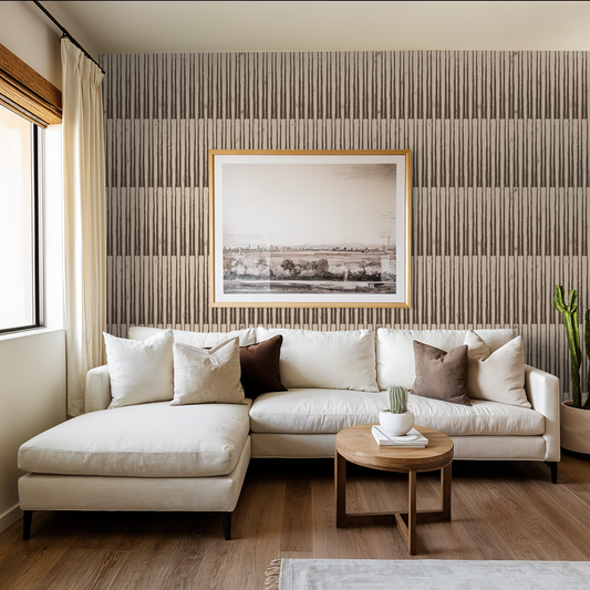 Rustic Rhythm Wallpaper