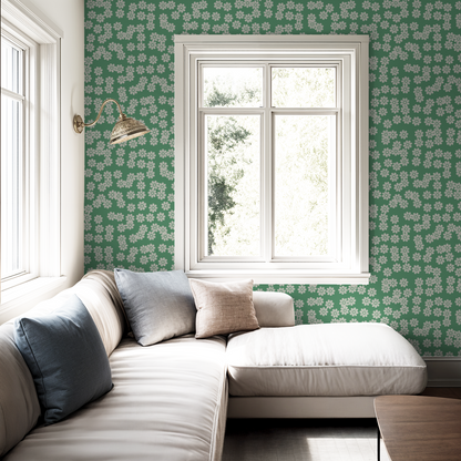 Meadow Green Wallpaper