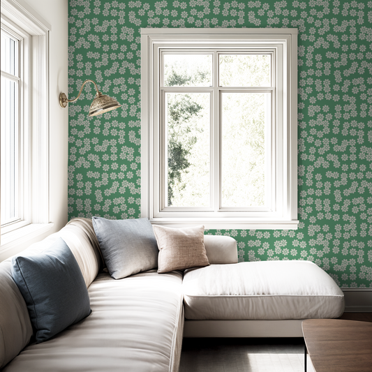 Meadow Green Wallpaper