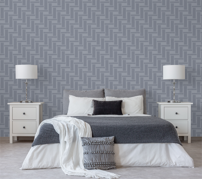 Blue Weave Wallpaper