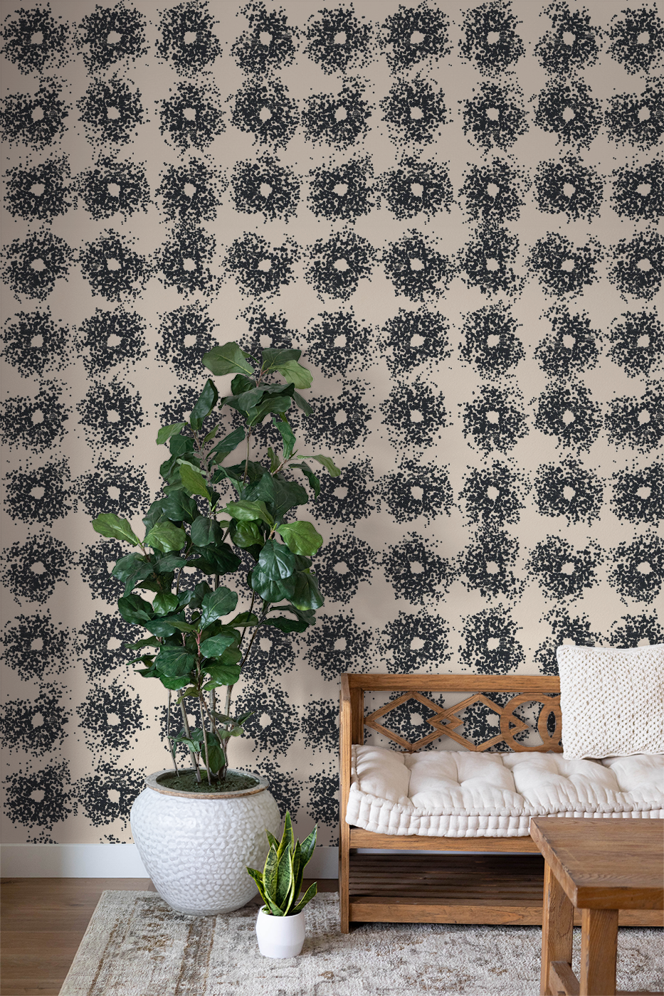 Scatter Bloom Wallpaper