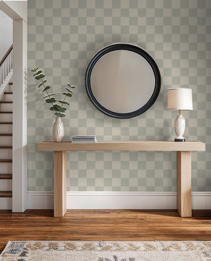 Calm Checker Wallpaper