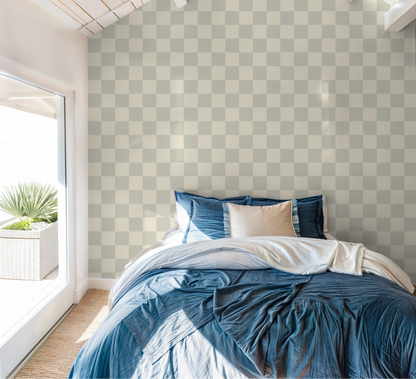 Calm Checker Wallpaper