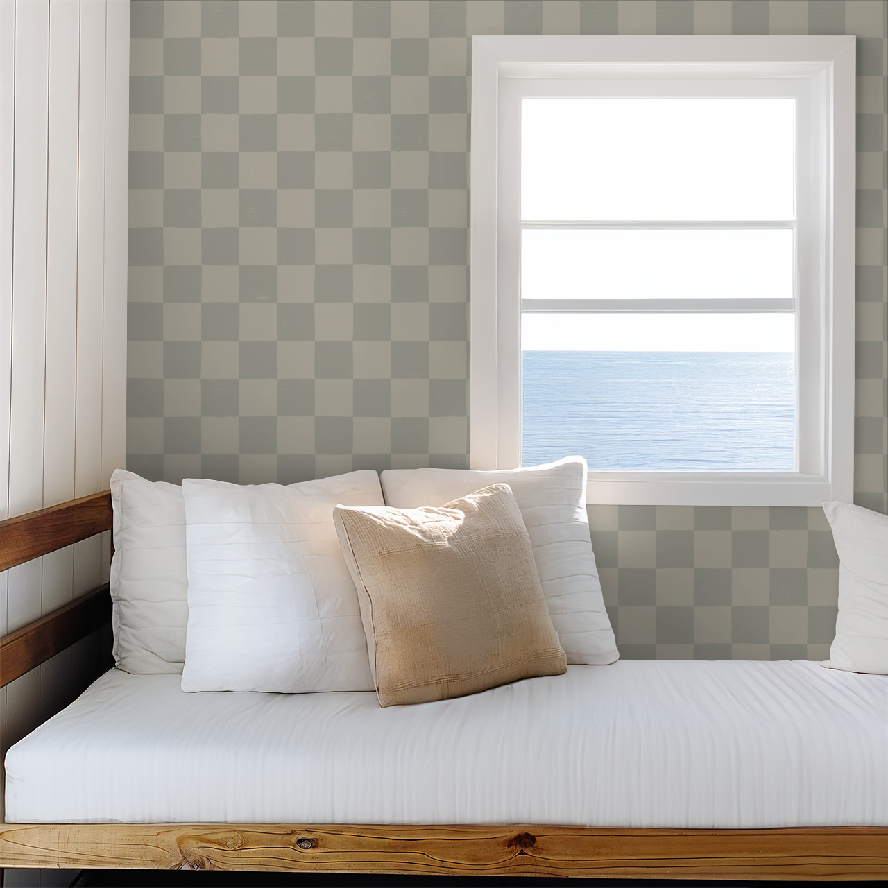 Calm Checker Wallpaper