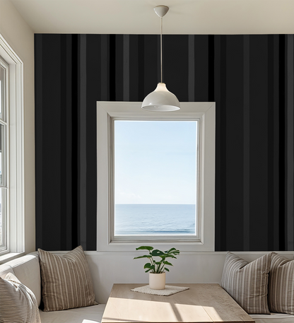 Blackout Stripes Wallpaper
