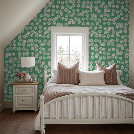 Meadow Green Wallpaper