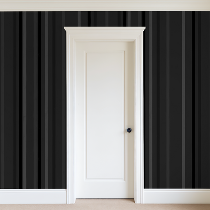 Blackout Stripes Wallpaper