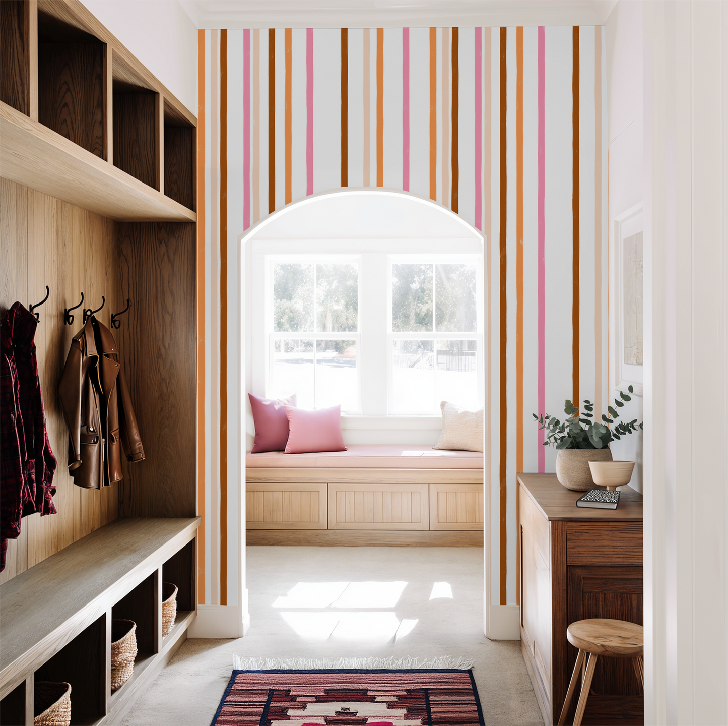 Vibrant Lines Wallpaper