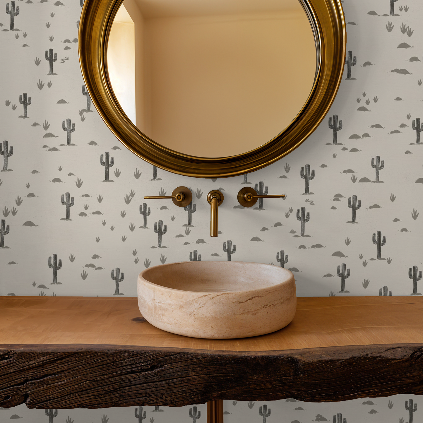 Desert Cactus Wallpaper