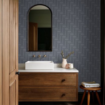 Blue Weave Wallpaper