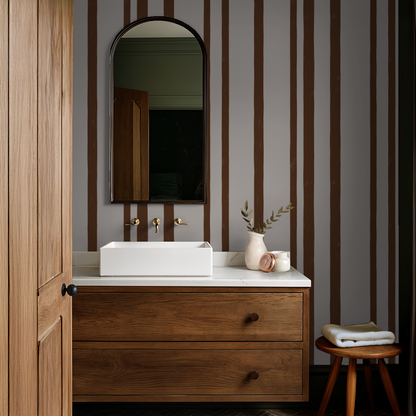 Clayline Stripe Wallpaper