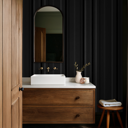 Blackout Stripes Wallpaper