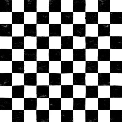 B&W Checker Wallpaper