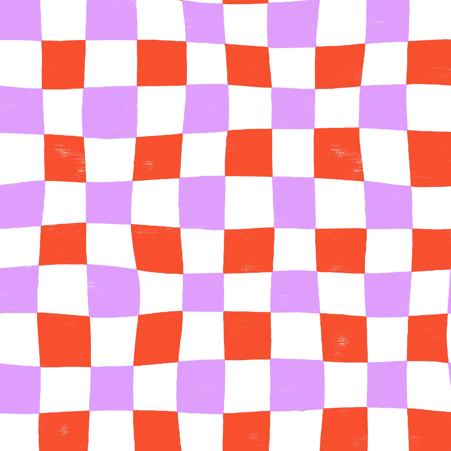 Wavy Check Wallpaper