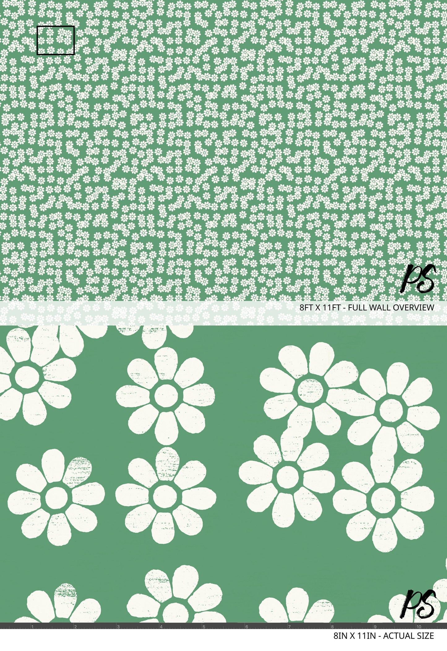 Meadow Green Wallpaper