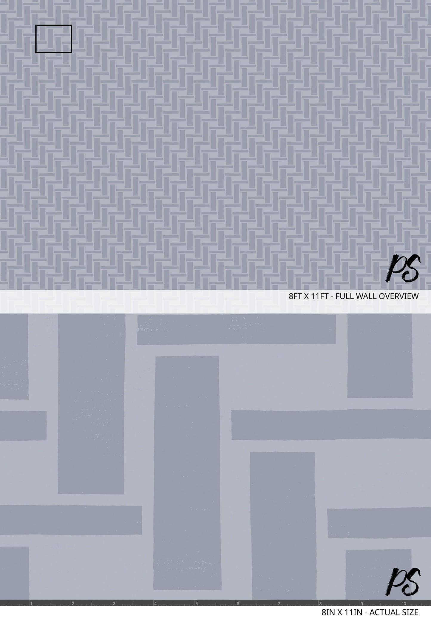 Blue Weave Wallpaper