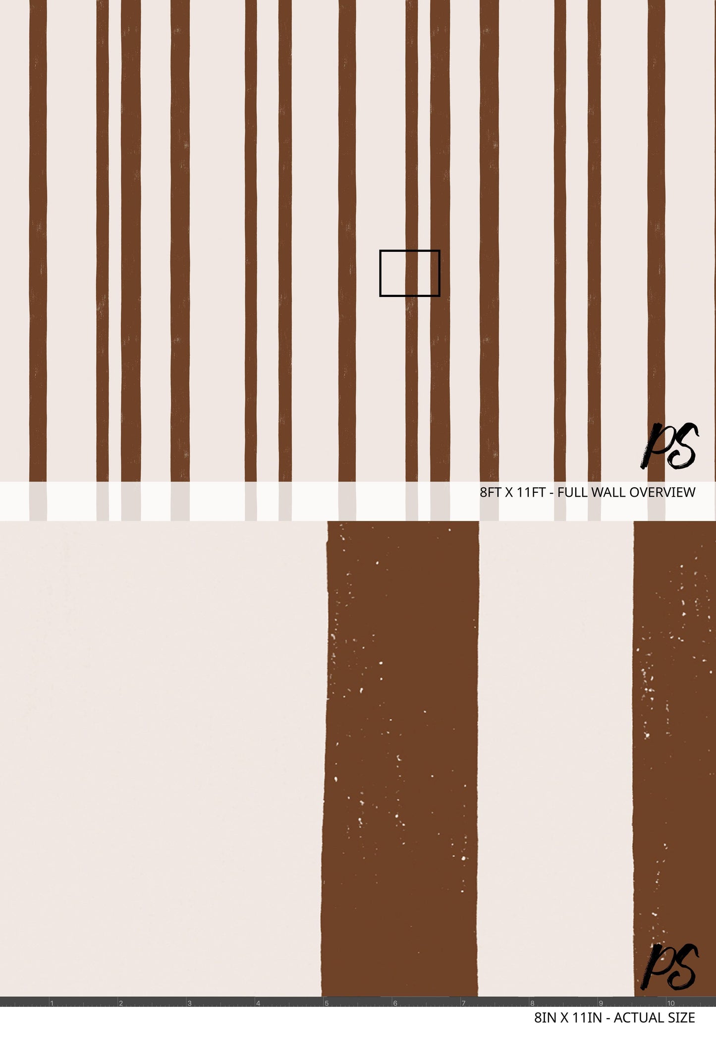 Clayline Stripe Wallpaper