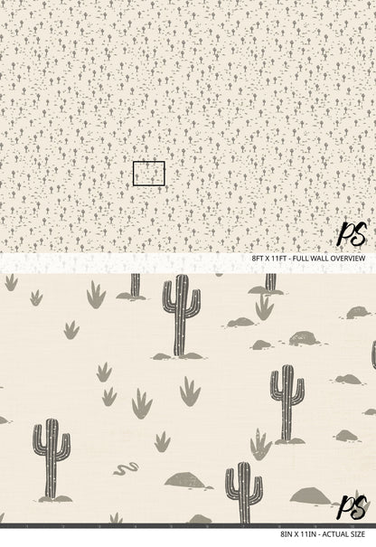 Desert Cactus Wallpaper