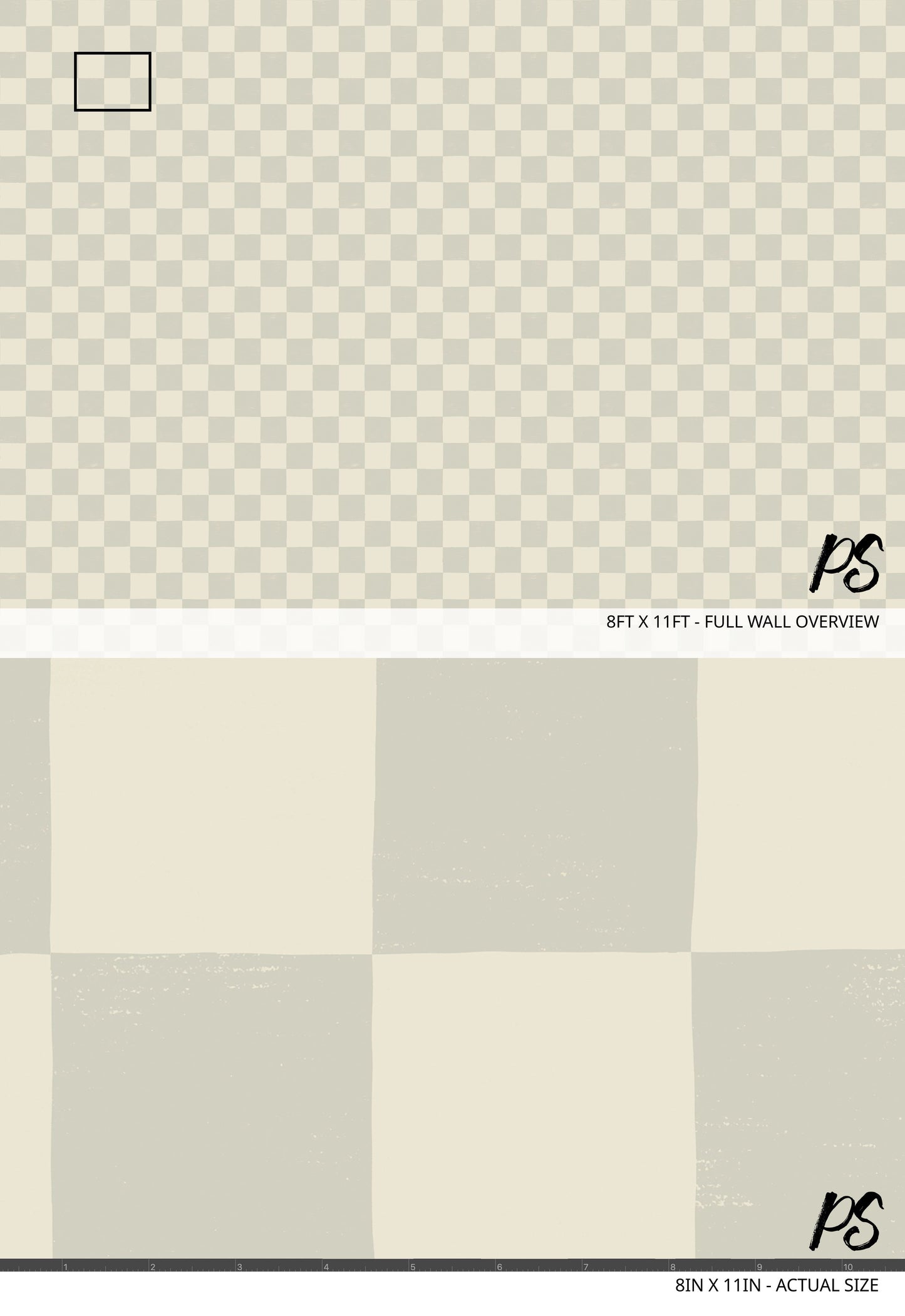 Calm Checker Wallpaper